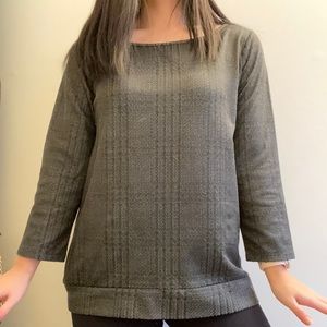 Black graphic Blouse